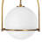 Arie Single Light Pendant w/ Globe Shade-578231541-578231540