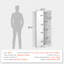 Armoire de rangement pour garde-manger 60 po