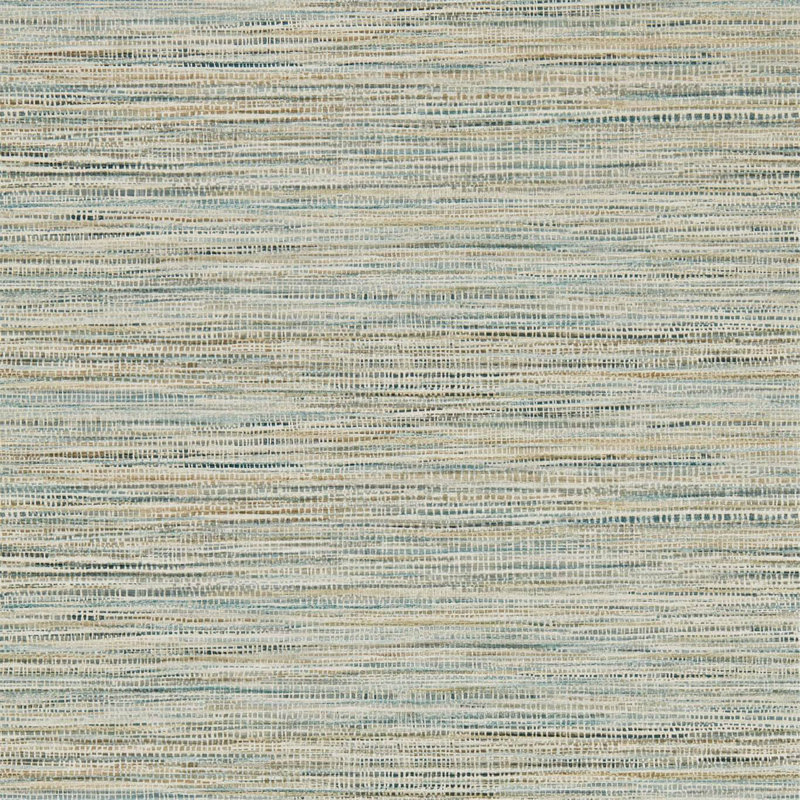 Affinity Wallpaper, Teal/Litchen