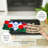 Sassafras All Seasons Outdoor Mat Set with 1 Frame and 4 Themed Insert Mats