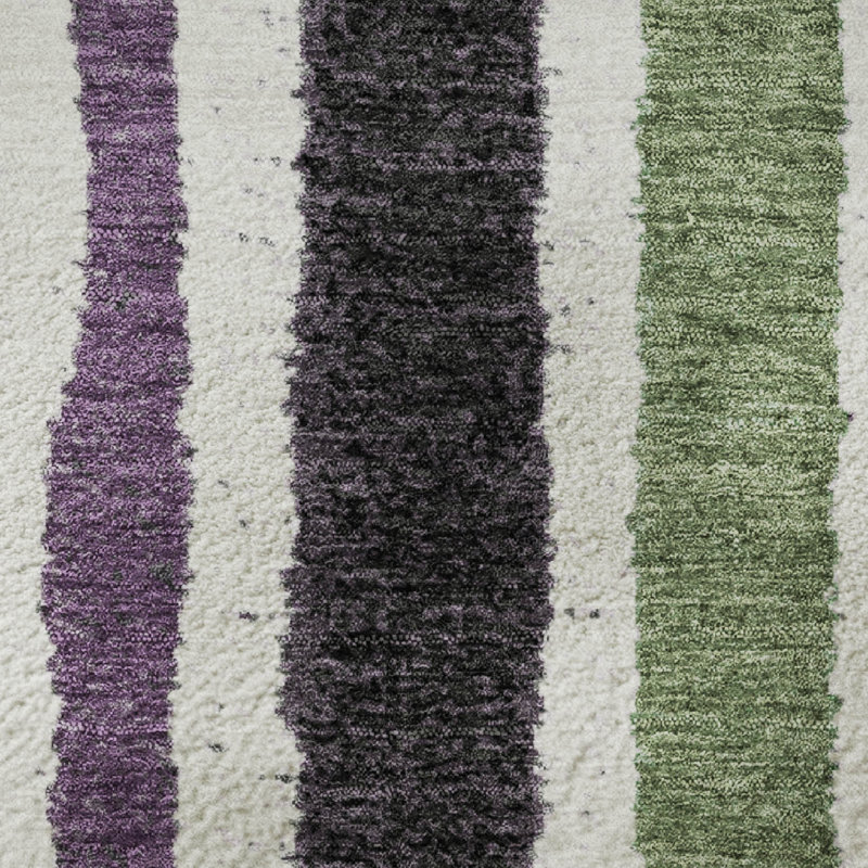 Premium Machine Washable Kemmer AMF1961 Stripes Rug, Rectangle 10' x 14'