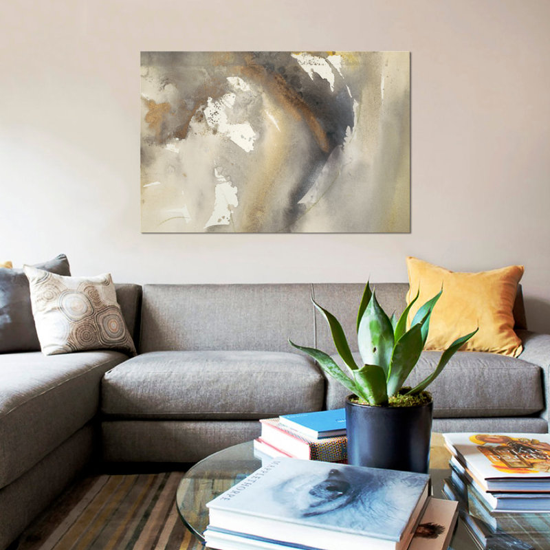 «Waves in Motion I», reproduction sur toile tendue, H 18 po x l 26 po x P 1,5 po, Toile tendue, Pas de tapis