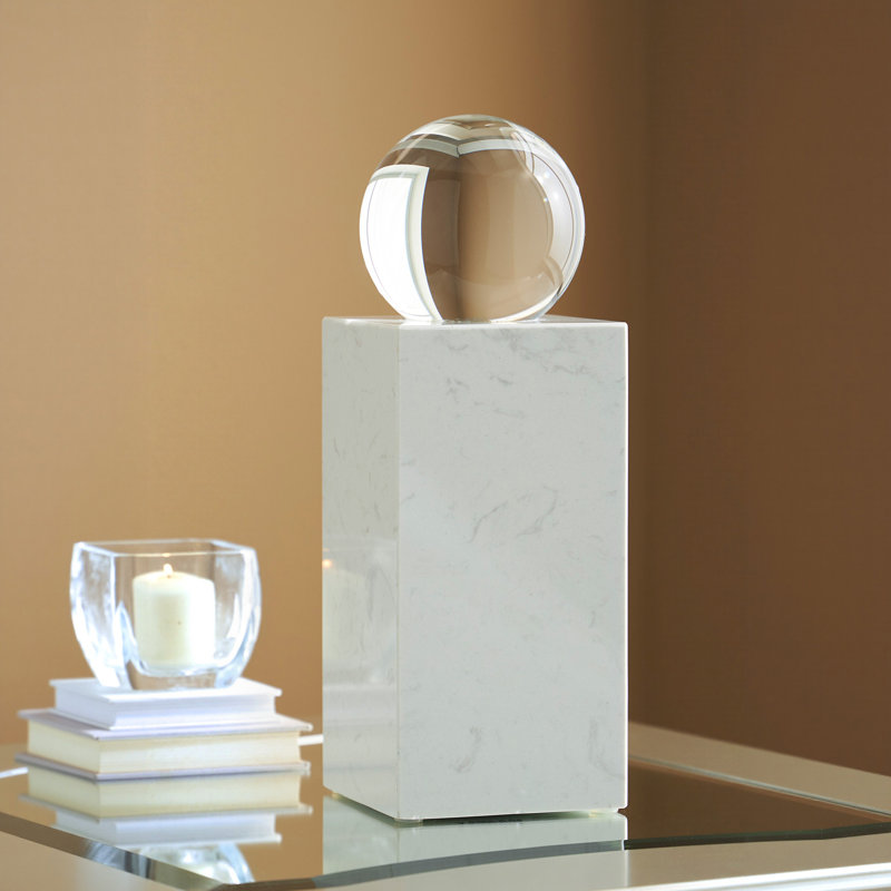 Sculpture Sellner, H 14 po x l 5 po x P 5 po