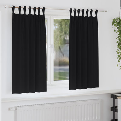 Curtains With Curtains 2 Pcs Polyester