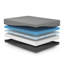 Gel Max 12 Inch Split Top Soft Mattress-1450735083