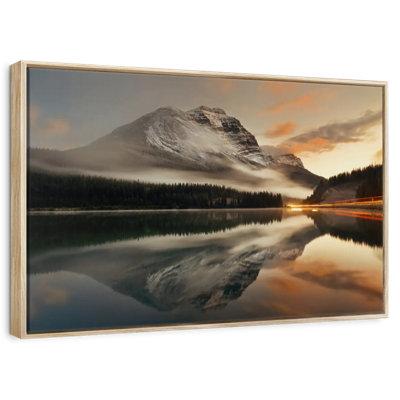 Lake At Sunset