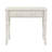 34" Off White Solid Wood Writing Desk