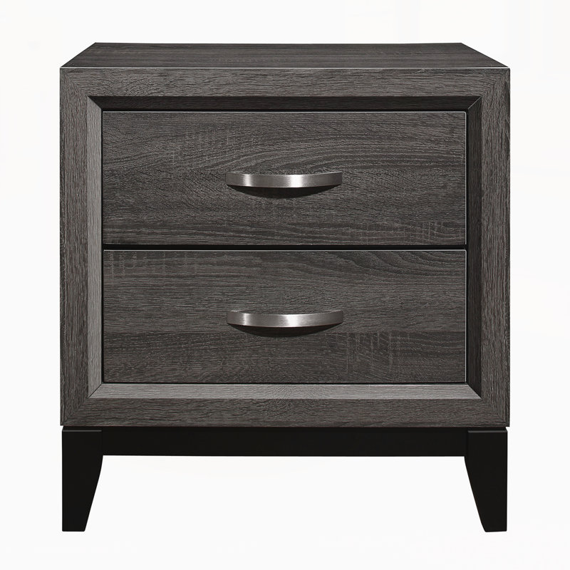 Modern Nightstand with Drawers