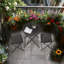 Shelah Macaron Round 3- Piece  4 - Person Outdoor Bistro Set-1146943366