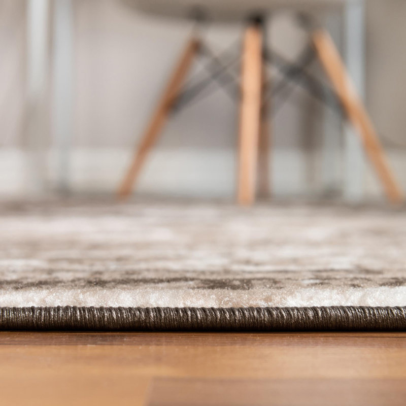 Tapis oriental Brandt, Tapis de couloir 2 pi x 9 pi 10 po, Light Brown