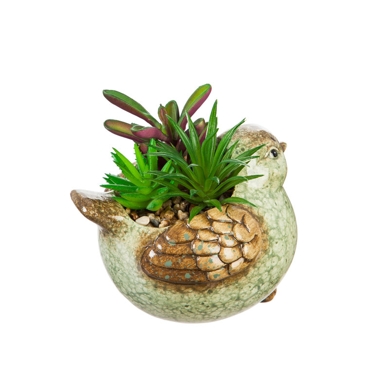 4.92'' Faux Succulent Plant in Pot