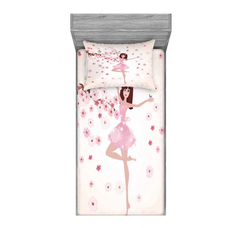 Microfiber Sheet Set, Twin XL Sheet Set with Fitted Sheet
