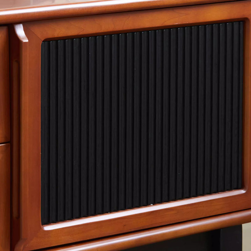 Meuble télé de style américain rétro, H 21,5 po x L 70,9 po x l 15,7 po