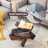 Bridgeview Glass Top Single Coffee Table-816046911