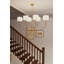 Lustre linéaire à 6 lumières 48 "Molvene-124485657-124485659