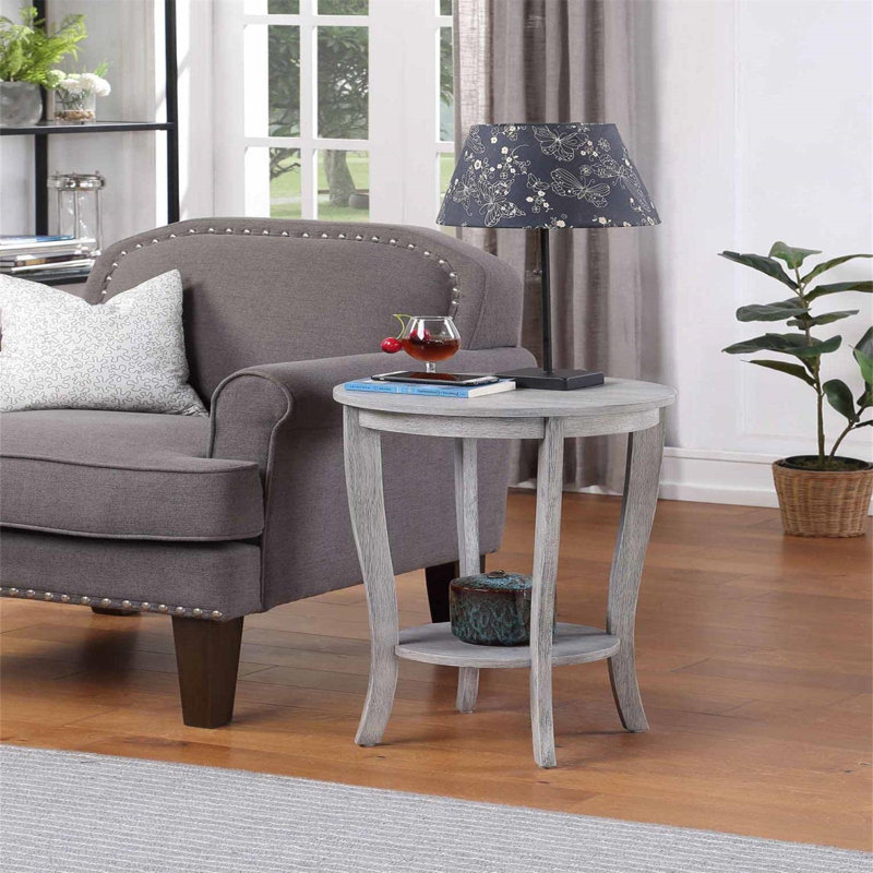 Table de bout avec rangement Nasifah