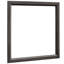 Miroir de commode en bois