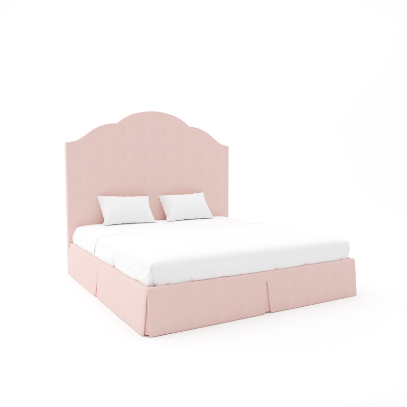 Columbia Bed, King, Maestro Ultra Performance Linen, Rich Tobacco