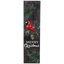 Panneau de véranda en bois "Merry Christmas" Cardinal - 38 "- brun et rouge
