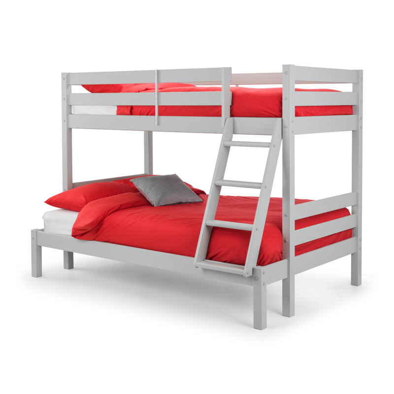 Aaru Triple Sleeper Bunk - Surf White, Dove Grey