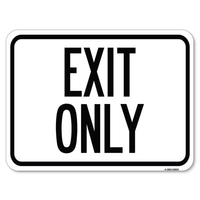 Exit Only/24034