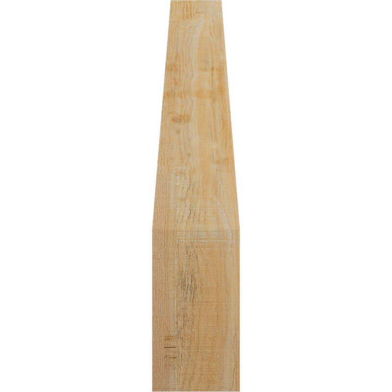 Attelle de genou Funston, Sapin de Douglas, Brute, H 34 po x l 6 po x P 28 po