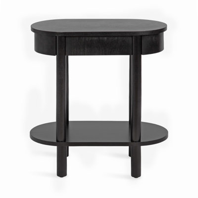 Koji Wooden Living Room Side Table