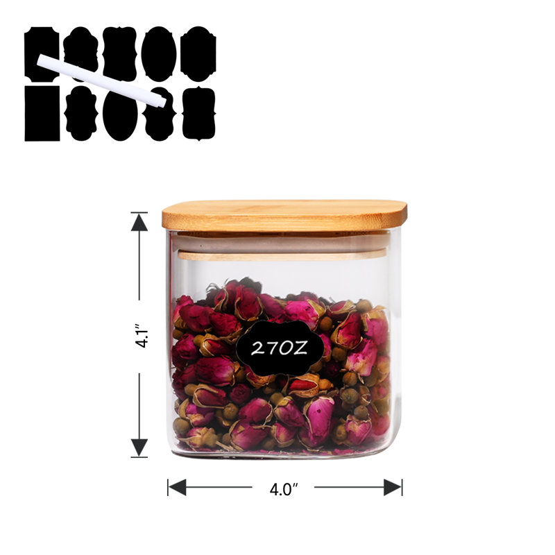 Glass Jar - Set of 6