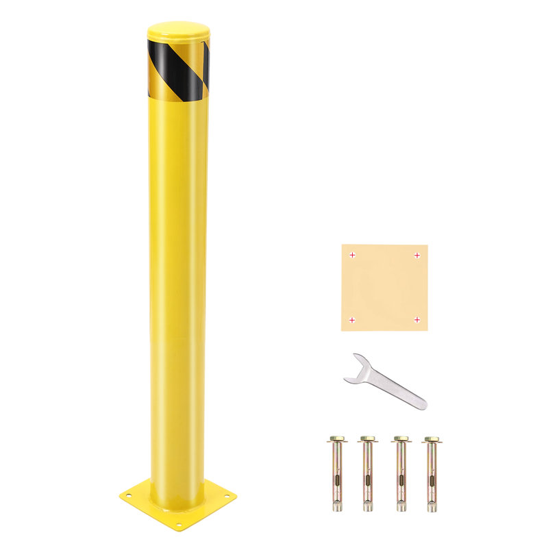Poteau de sécurité, H 42 po x l 7,9 po x P 7,9 po