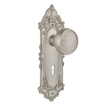 Victorian Plate with Decorative Keyhole and Craftsman Door Knob