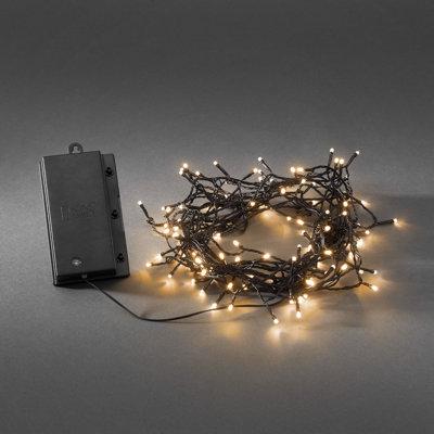 2440cm LED Battery Powered 240 - Bulb Wide Angle LED String Light