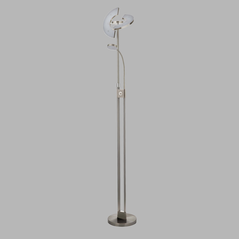 Rianne 210cm LED Novelty Floor Lamp, Chrome