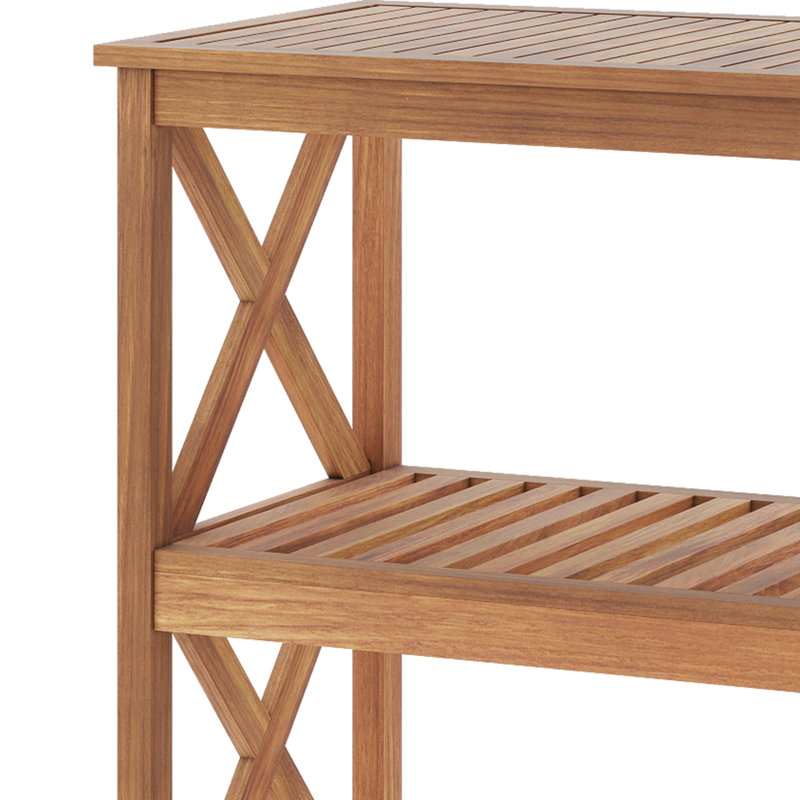 Table d'appoint Gracie Oaks, Brun