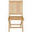 Coster Folding Teak Patio Dining Chair
