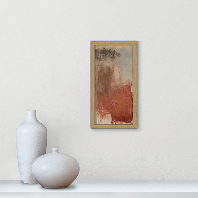 «Autumn Over The Rivera» par Casa Fine Arts, H 17 po x l 9 po x P 0,75 po, Reproduction encadrée sans passe-partout, Naturel