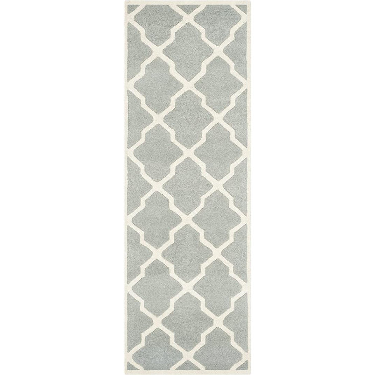 Carolene Hand Tufted Wool Geometric Rug