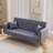 Soft and cosy tufted upholstered Futon Sofa