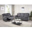 Kove 2 Seater Velvet Reclining Sofa-1306754328