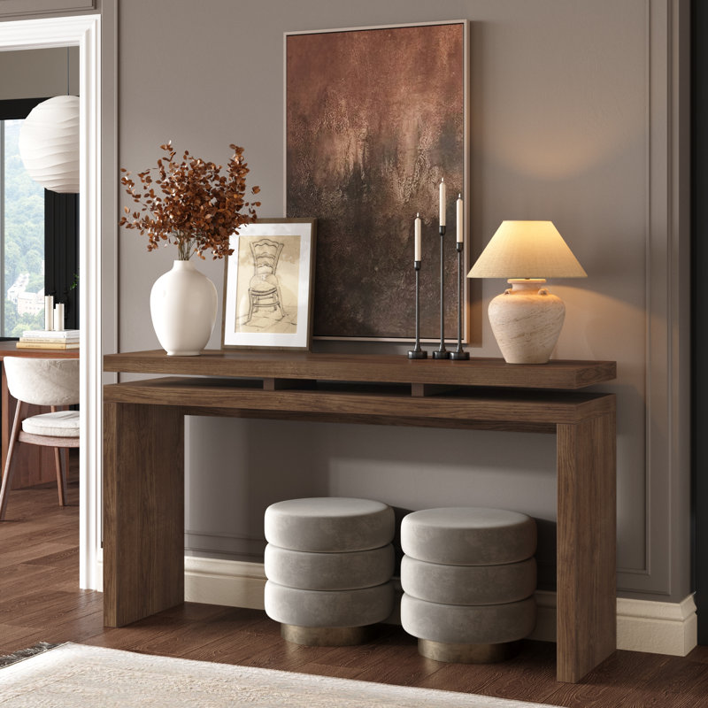 Console de style campagnard 60 po