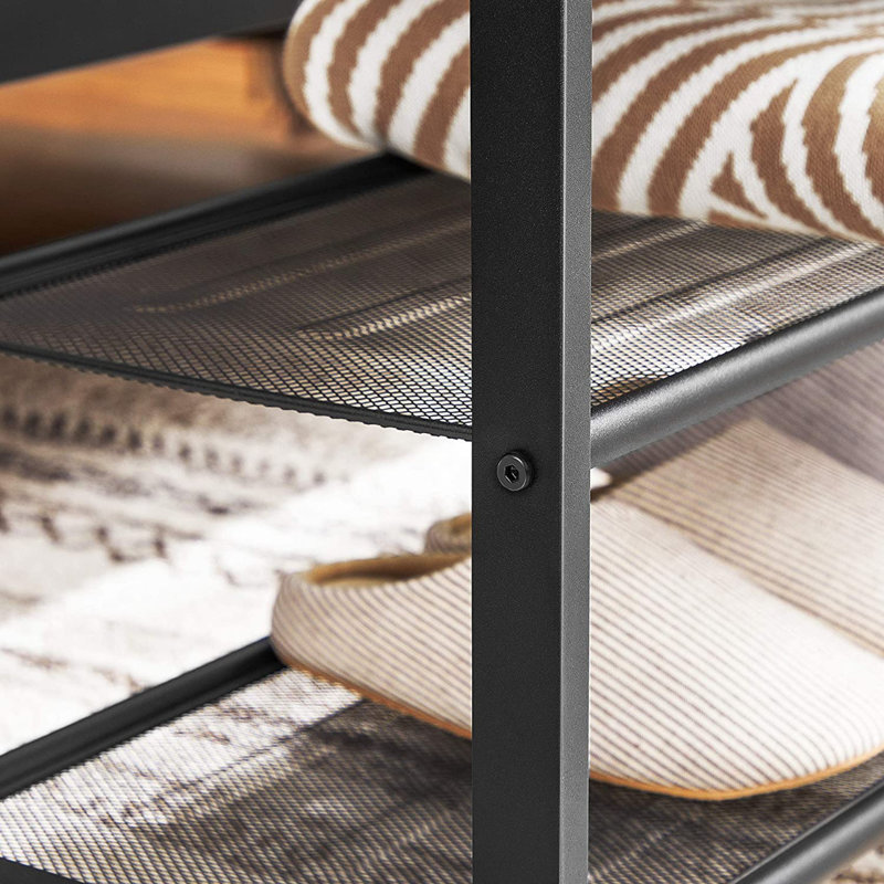 8 Pair Shoe Storage Bench