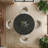 5-Piece Round Dining Table Set For 4 With Upholstered Chairs, 46" Pedestal Kitchen Table Set-1678456803