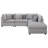 Blydenburgh 5-piece Upholstered Modular Sectional Sofa Grey-248653694