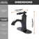 Cube Single-Hole Single-handle Bathroom Faucet with Drain Assembly