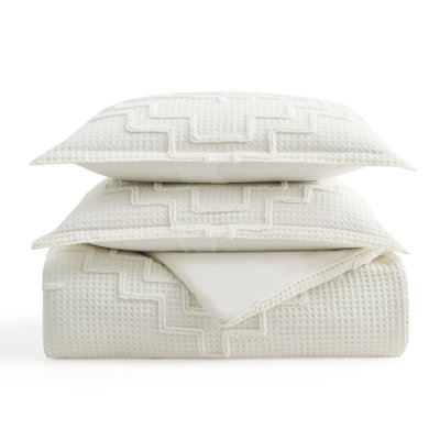Kiva Steps Comforter Ivory Full/Queen