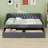Modern Upholstered Daybed Featuring Two Drawers and Durable Wood Slat Support