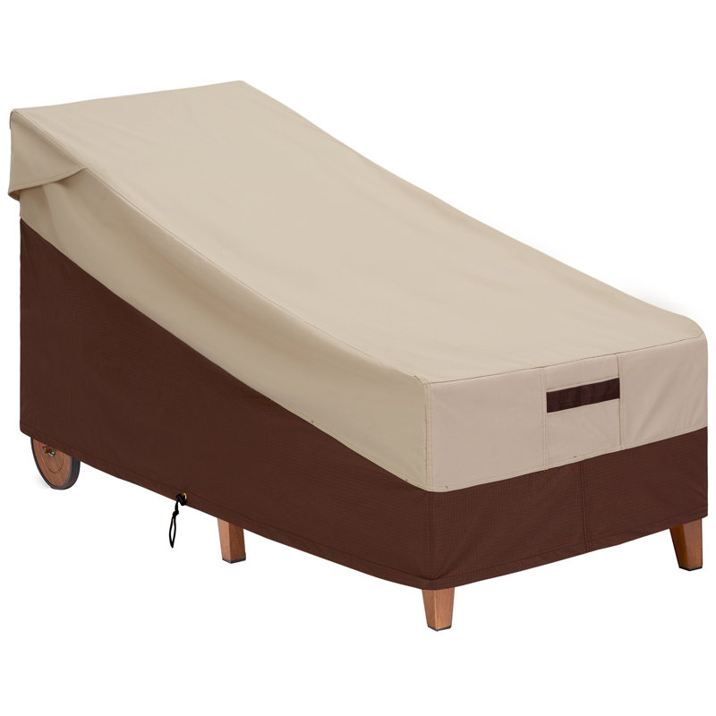 Housse respirante pour chaise longue de patio, H 30 po x l 30 po x P 74 po