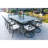 Rectangular 12 - Person 108" Long Aluminum Dining Set with Cushions