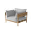 Tanso Outdoor Teak Lounge Chair