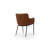 18'' H Faux Leather Upholstered Accent,Armchair-117116539