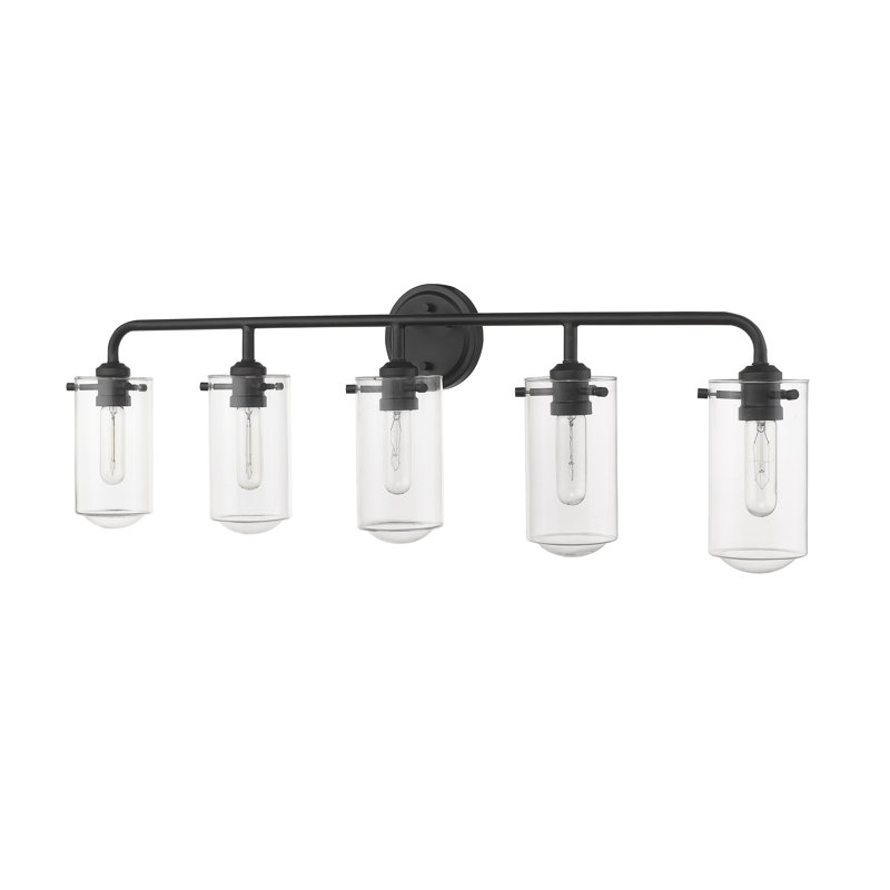 Barbosa 5 - Light Dimmable Vanity Light, Matte Black